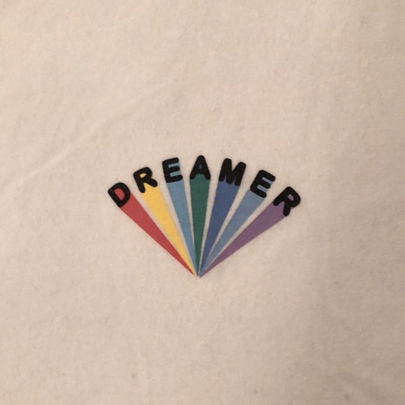 Dreamer ringer tee in white with navy trim from Forever21 - Picture 2 of 5